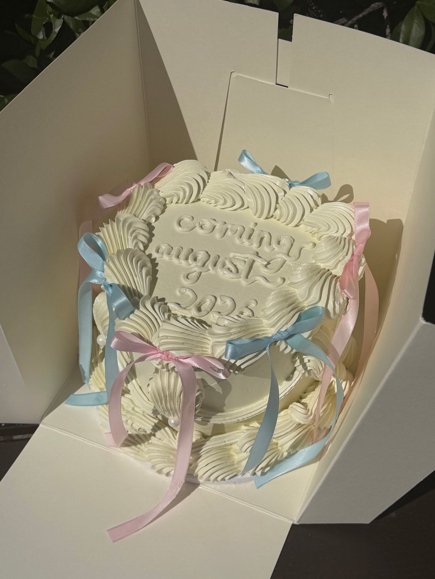 Gender Reveal Cake <3