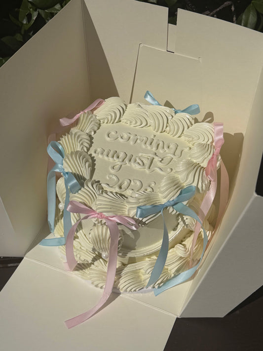 Gender Reveal Cake <3